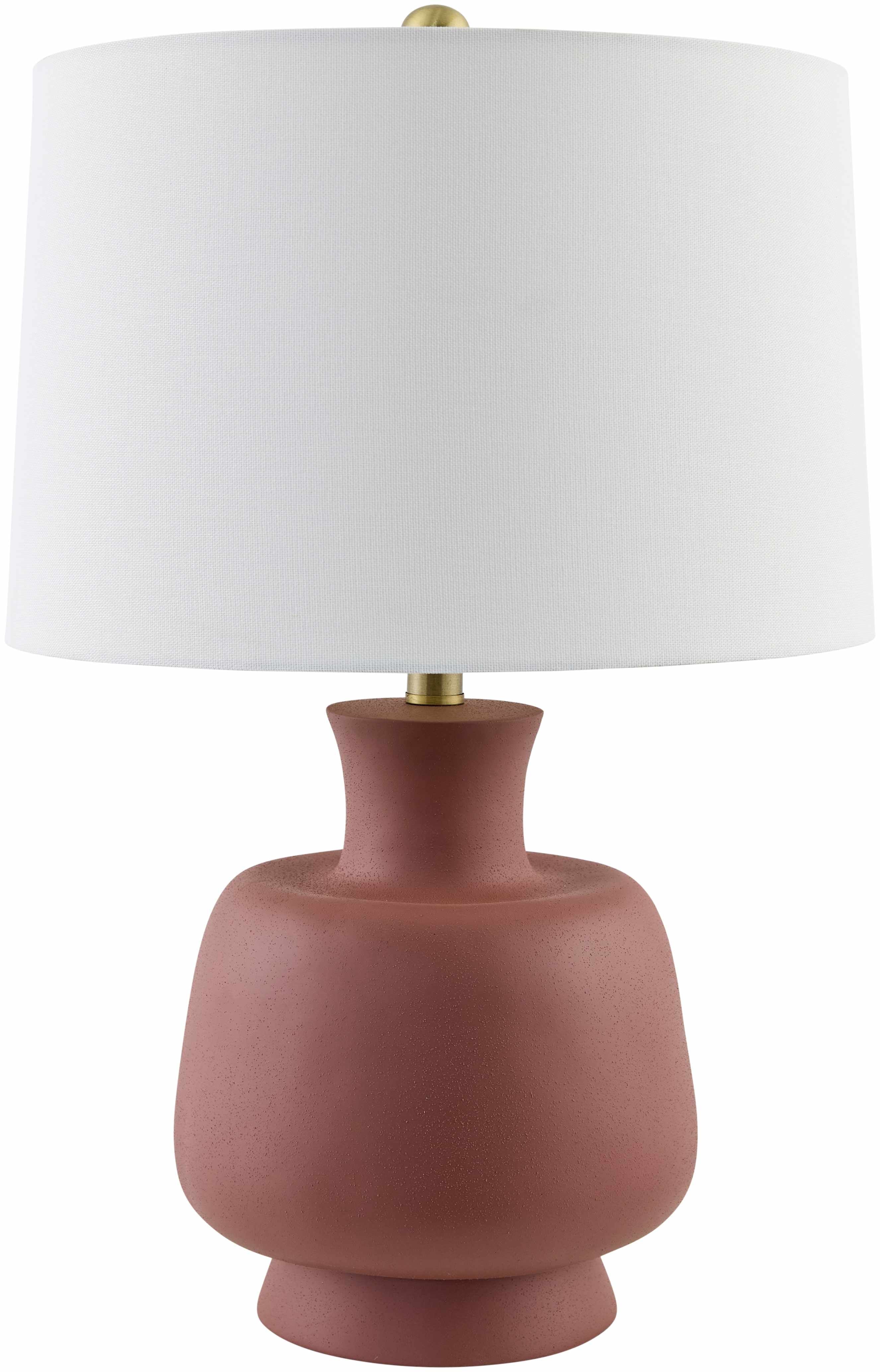 Gifflenga Brick Red Table Lamp