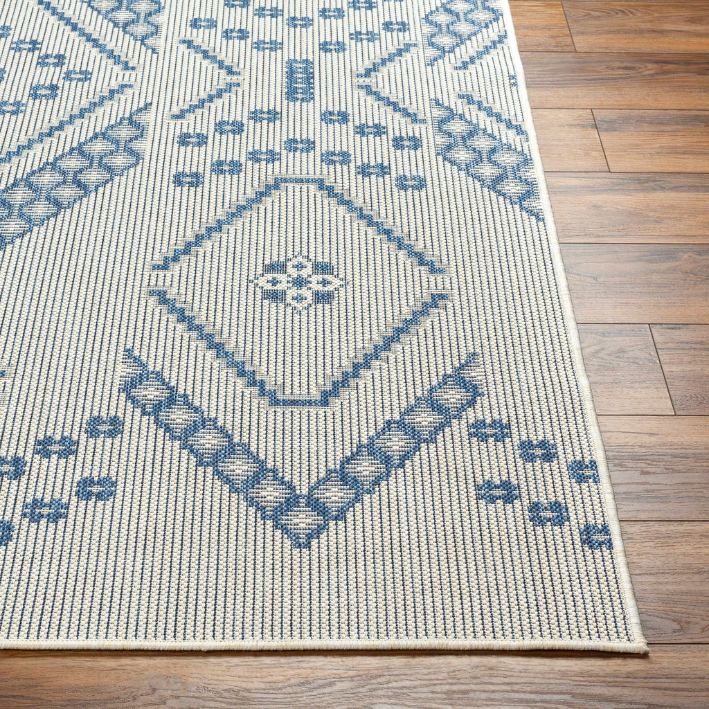 Helga Blue Area Rug - Clearance