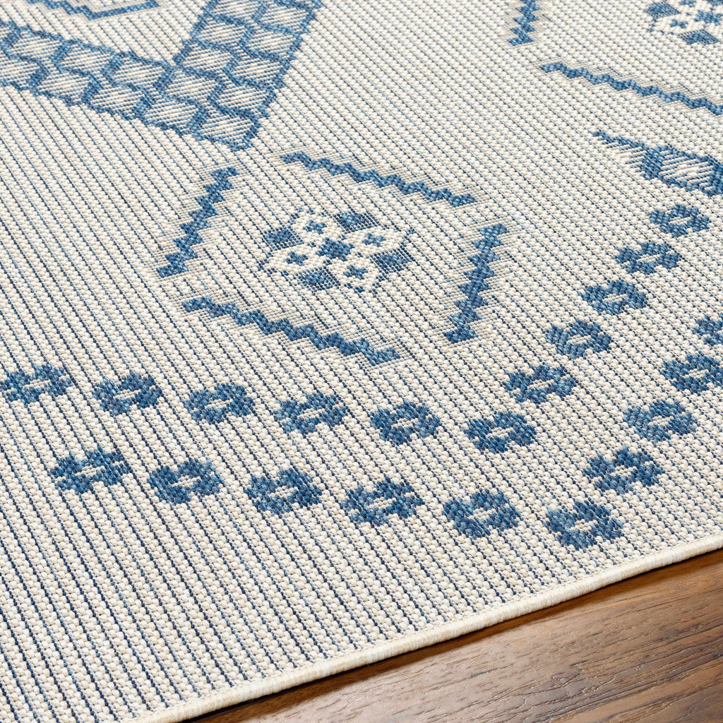 Helga Blue Area Rug - Clearance